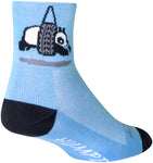 SockGuy Humpday Classic Socks - 3 inch Blue/Multi Small/Medium