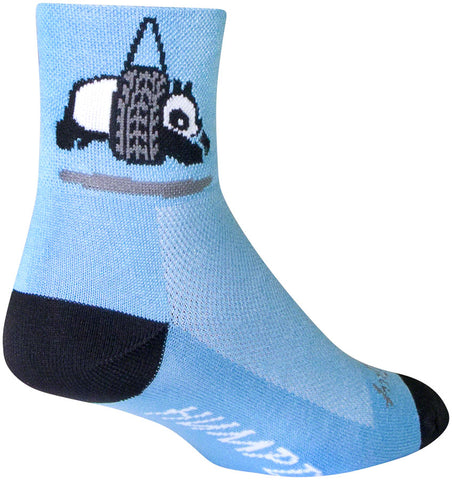 SockGuy Humpday Classic Socks - 3 inch Blue/Multi Large/X-Large