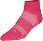 SockGuy Pink Sugar SGX Socks - 2.5 inch Pink Small/Medium