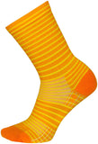 SockGuy Gold Stripes SGX Socks - 6 inch Gold Small/Medium