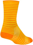 SockGuy Gold Stripes SGX Socks - 6 inch Gold Large/X-Large