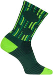 SockGuy Rainforest SGX Socks - 6 inch Green Small/Medium