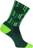 SockGuy Rainforest SGX Socks - 6 inch Green Large/X-Large