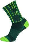 SockGuy Rainforest SGX Socks - 6 inch Green Small/Medium