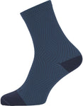 GORE® C3 Mid Socks - Orbit Blue/Deep Water Blue 6.7 Cuff Fits Sizes 8-9.5