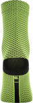 GORE® C3 Dot Mid Socks - Neon Yellow/Black 6.7 Cuff Fits Sizes 8-9.5