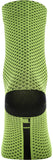 GORE® C3 Dot Mid Socks - Neon Yellow/Black 6.7 Cuff Fits Sizes 8-9.5