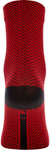 GORE® C3 Dot Mid Socks - Red/Black 6.7 Cuff Fits Sizes 8-9.5