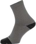 GORE® C3 Dot Mid Socks - Graphite Grey/Black 6.7 Cuff Fits Sizes 8-9.5