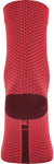 GORE® C3 Dot Mid Socks - Hibiscus Pink/Chestnut Red 6.7 Cuff Fits Sizes 8-9.5