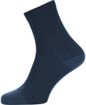 GORE® C3 Dot Mid Socks - Orbit Blue/Deep Water Blue 6.7 Cuff Fits Sizes 6-7.5