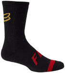 Fox Racing Defend Sock - Black 8 Small/Medium