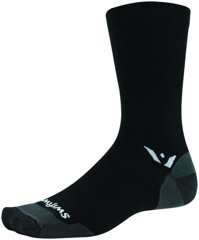 Swiftwick Pursuit Seven Ultralight Socks 7 inch Black