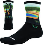 Swiftwick Vision Six Impression Socks 6 inch Yellowstone