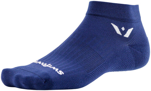 Swiftwick Aspire One Socks 1 inch Navy