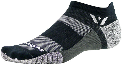 Swiftwick Flite XT Zero Tab Socks No Show Black