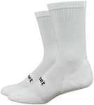 DeFeet DEvo Cush Crew Socks 7 inch White