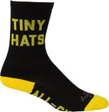 All City Tiny Hat Society Socks 6 inch Black/Yellow