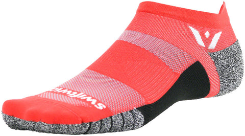 Swiftwick Flite XT Zero Tab Socks - No Show Soft Coral Small