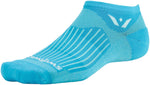 Swiftwick Aspire Zero Socks No Show Lagoon Blue