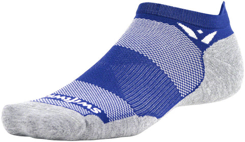 Swiftwick Maxus Zero Tab Socks No Show Midnight Blue