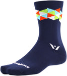 Swiftwick Vision Six Spectrum Socks 6 inch Navy