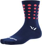 Swiftwick Vision Six Echo Socks 6 inch Navy