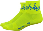 DeFeet Aireator Townee Socks 3 inch HiVis Yellow