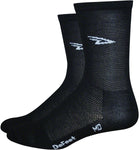 DeFeet Aireator D-Logo Socks - 5 inch Black Medium