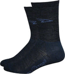 DeFeet Wooleator D-Logo Socks - 5 inch Black Large