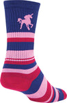 SockGuy Crew Unicorn Socks 6 inch Pink/Purple