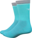 DeFeet Levitator Lite DLogo Socks 6 inch Neptune