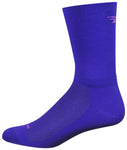 DeFeet Aireator DLogo Double Cuff Socks 6 inch Purple