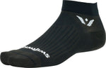 Swiftwick Aspire One Socks 1 inch Black