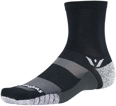 Swiftwick Flite XT Five Socks 5 inch Black