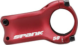 Spank Oozy Trail 2 Stem - 50mm 31.8 Clamp +/-0 1 1/8 Aluminum Matte Red