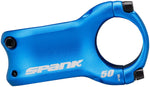 Spank Oozy Trail 2 Stem - 50mm 31.8 Clamp +/-0 1 1/8 Aluminum Matte Blue