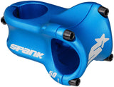 Spank Oozy Trail 2 Stem - 50mm 31.8 Clamp +/-0 1 1/8 Aluminum Matte Blue