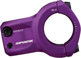 Spank SPOON 318  Stem - 33mm 31.8mm Clamp 0 Degree 1-1/8 Purple