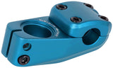 Eclat Onyx Stem - Toploader 22.2mm 50mm Reach Cyan