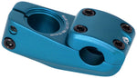 Eclat Onyx Stem - Toploader 22.2mm 50mm Reach Cyan