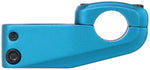 Eclat Onyx Stem - Toploader 25.4mm 50mm Reach Cyan