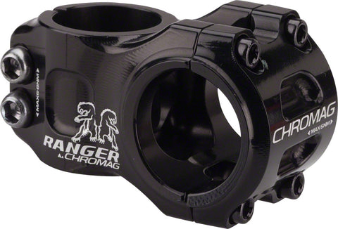 Chromag Ranger V2 Stem 31mm 31.8 Clamp +/0 1 1/8 Alloy Black