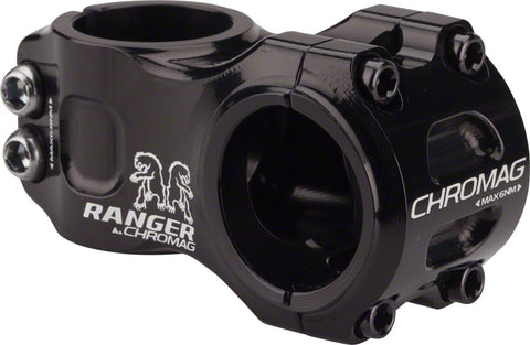 Chromag Ranger V2 Stem 50mm 31.8 Clamp +/0 1 1/8 Alloy Black