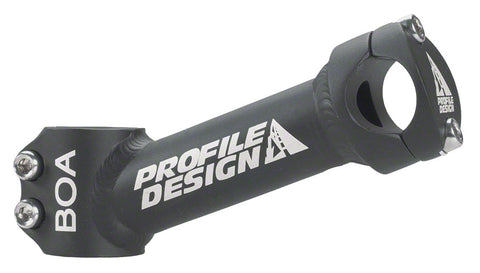 Profile Design Boa Stem 105mm 25.4 Clamp +20 1 1/8 Aluminum Black