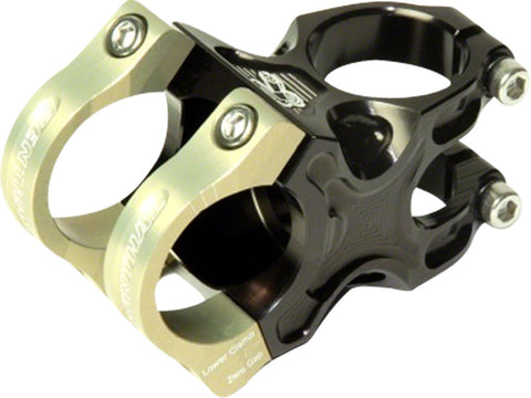 Renthal Apex Stem 40mm 31.8 Clamp +/6 1 1/8 Aluminum Black/Gold