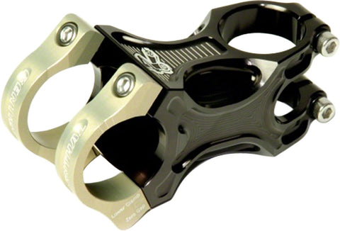 Renthal Apex Stem 70mm 31.8 Clamp +/6 1 1/8 Aluminum Black/Gold