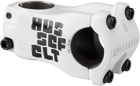 TruVativ Hussefelt Stem 60mm 31.8 Clamp +/0 1 1/8 Aluminum White