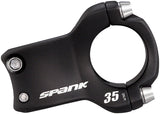 Spank Spike Race 2 Stem 35mm 31.8 Clamp +/0 1 1/8 Aluminum Black