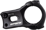 Spank Split 35 Stem 35mm 35 Clamp +/0 1 1/8 Aluminum Black